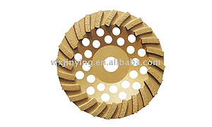 分段式渦輪排磨輪